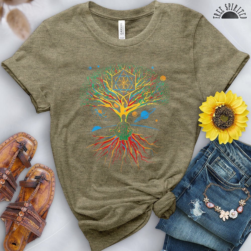 Meditation Zen Tree Tee - Image 11