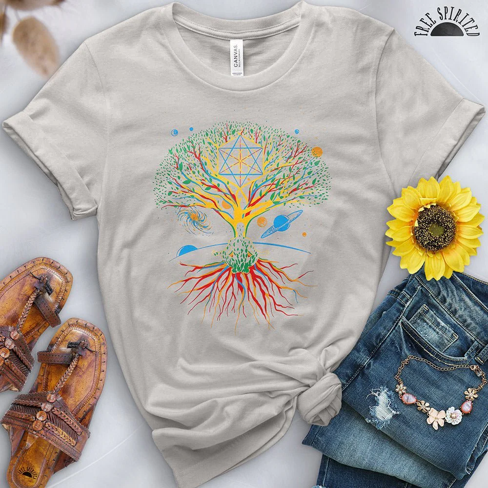 Meditation Zen Tree Tee - Image 2