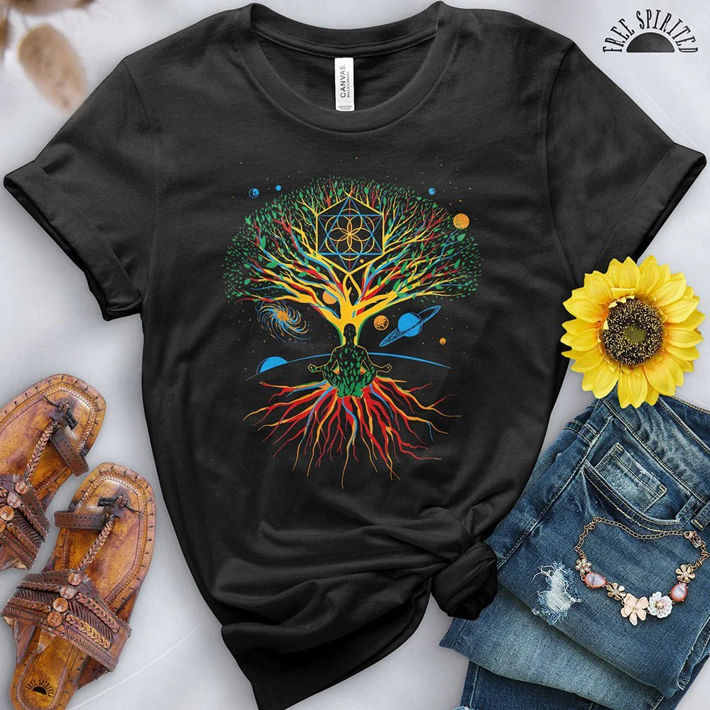 Meditation Zen Tree Tee - Image 5