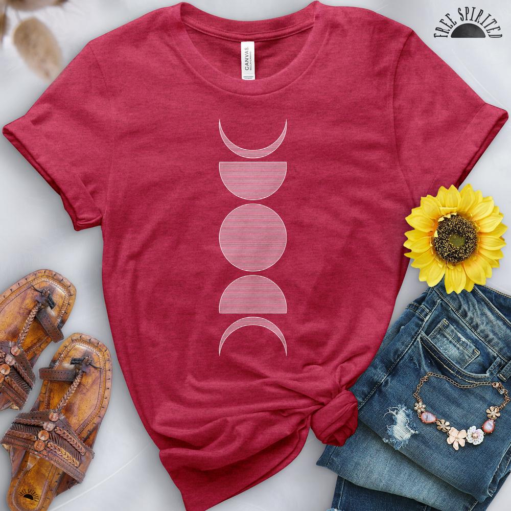 Vertical Moon Phases Tee - Image 12
