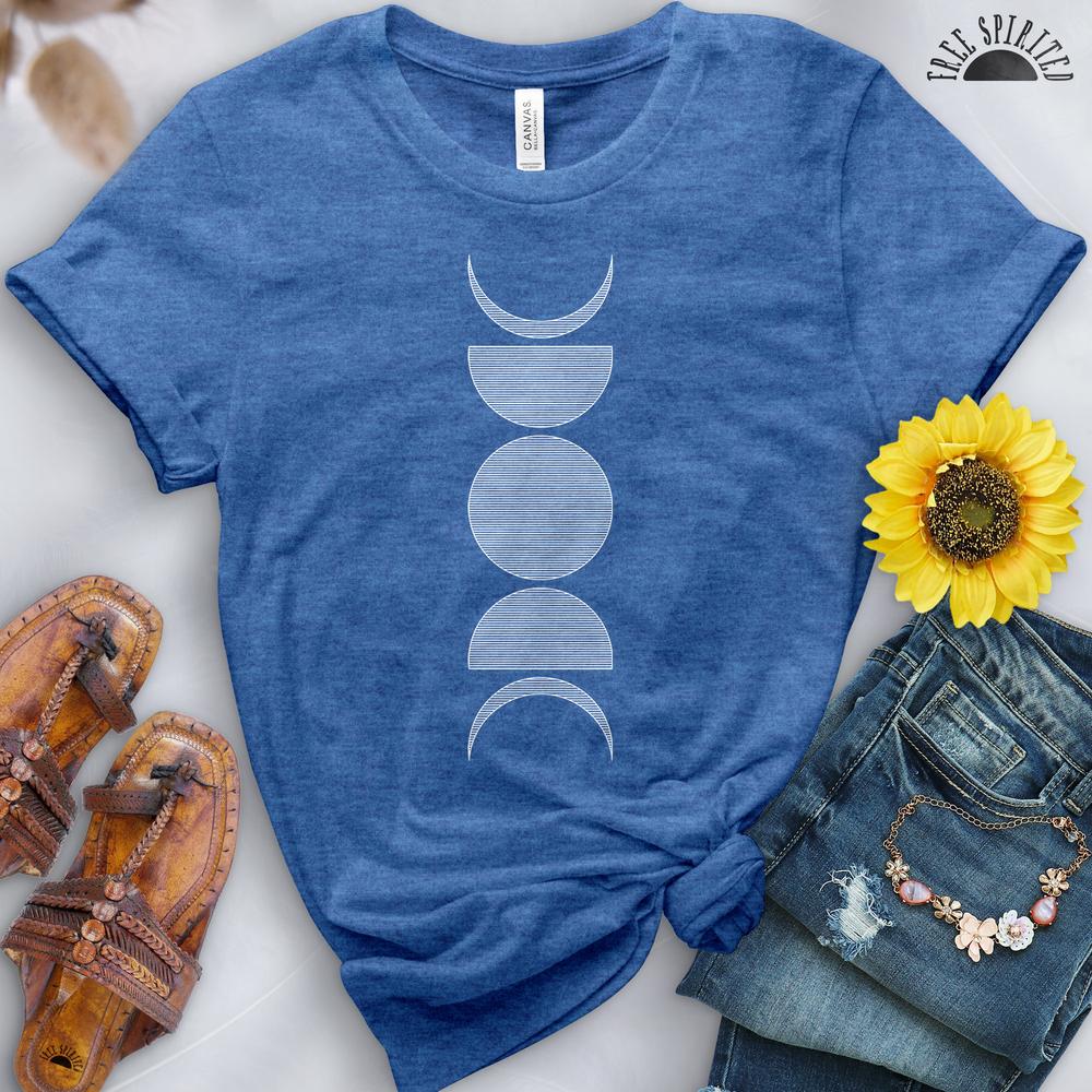Vertical Moon Phases Tee - Image 13