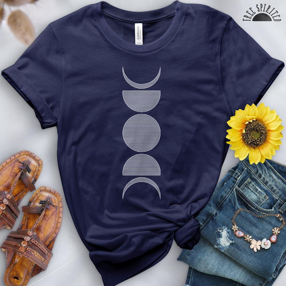 Vertical Moon Phases Tee - Image 15