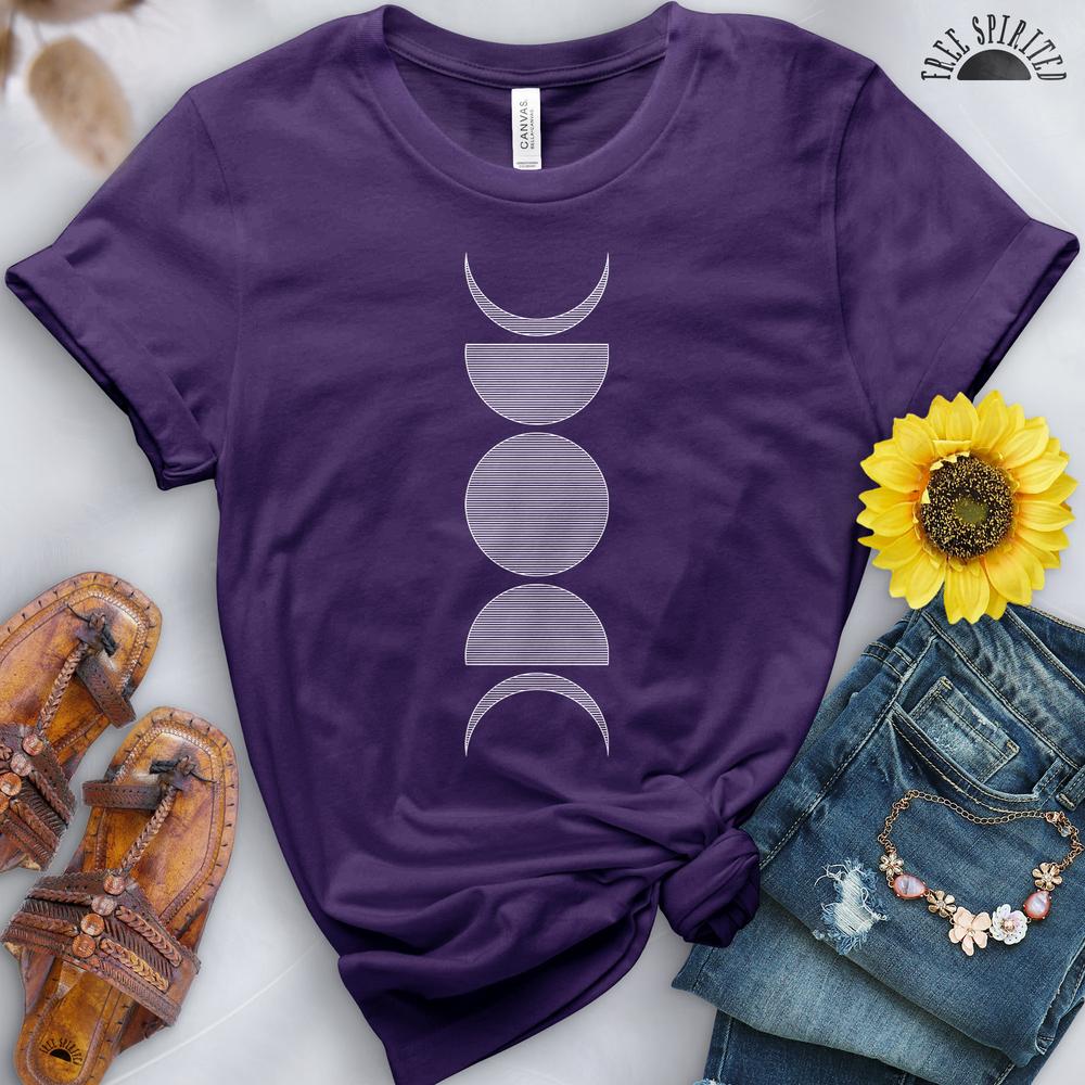 Vertical Moon Phases Tee - Image 3
