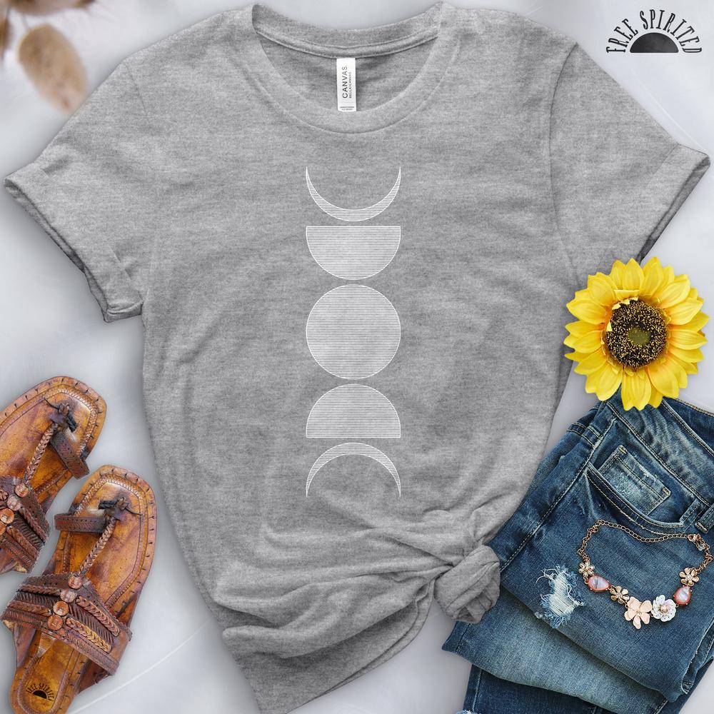 Vertical Moon Phases Tee - Image 5