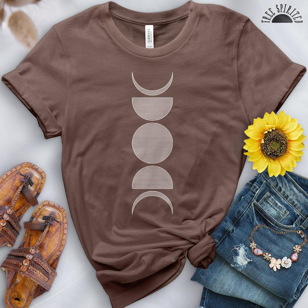 Vertical Moon Phases Tee - Image 6