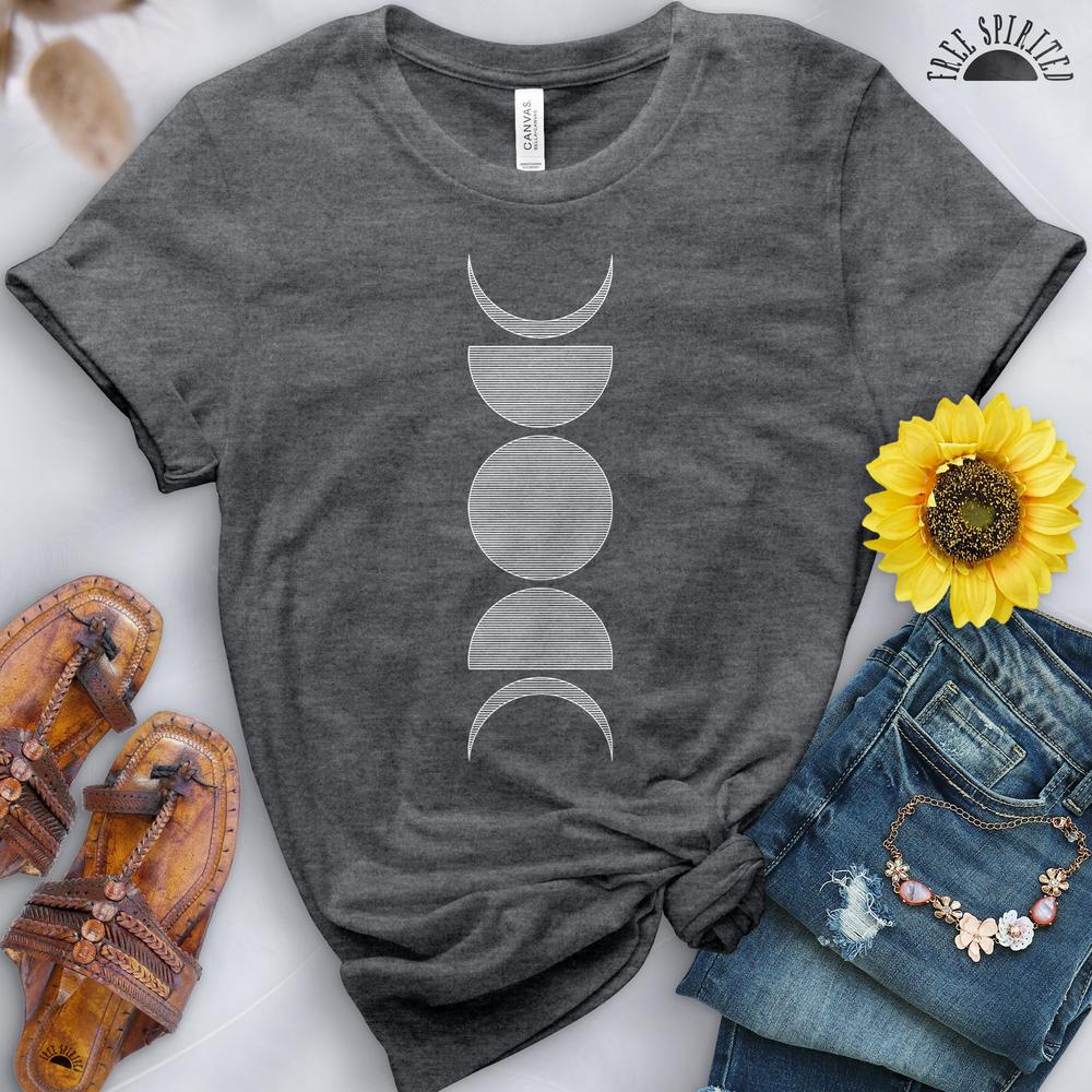 Vertical Moon Phases Tee - Image 7