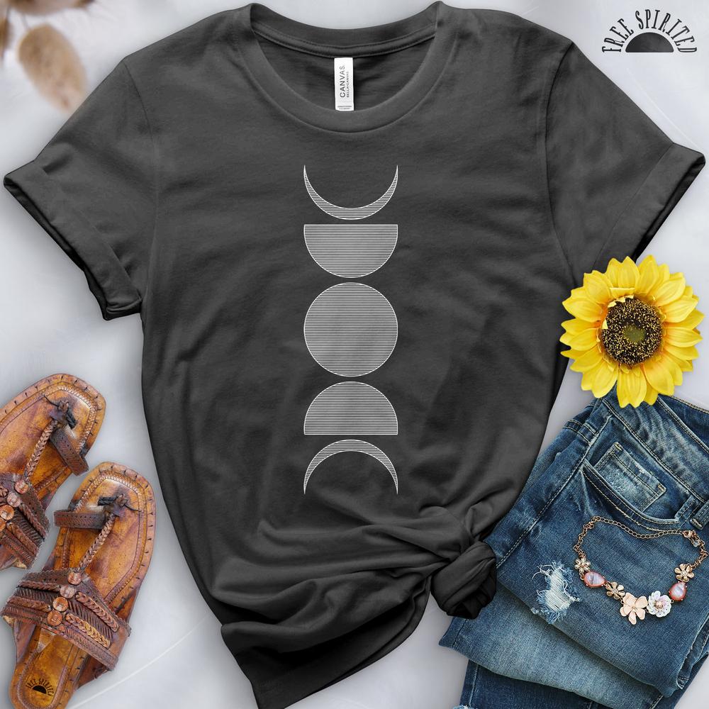 Vertical Moon Phases Tee - Image 8