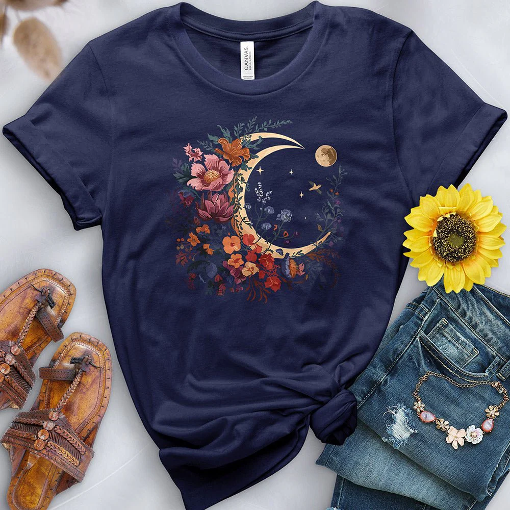 Mystic Flower Moon Tee - Image 6