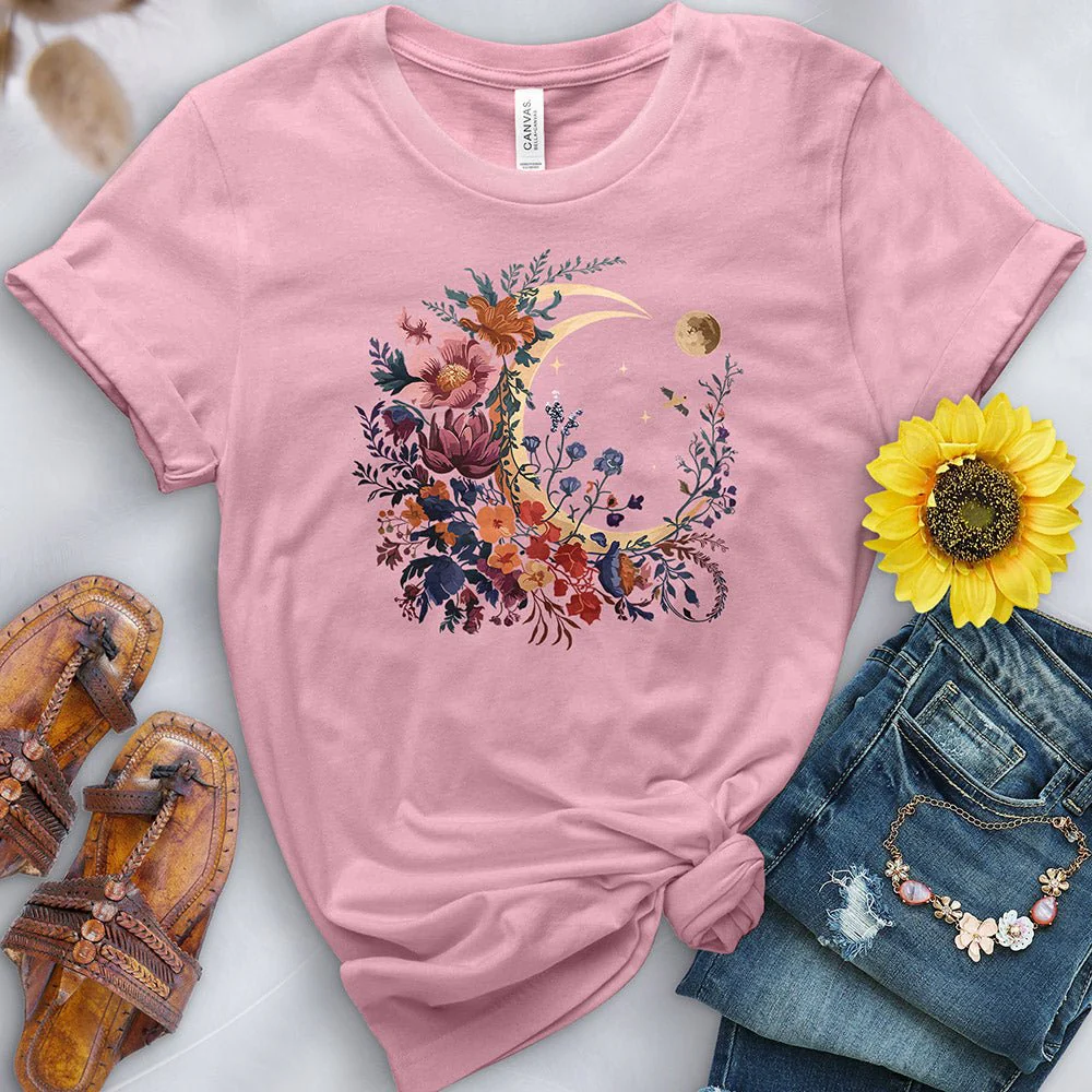 Mystic Flower Moon Tee - Image 7