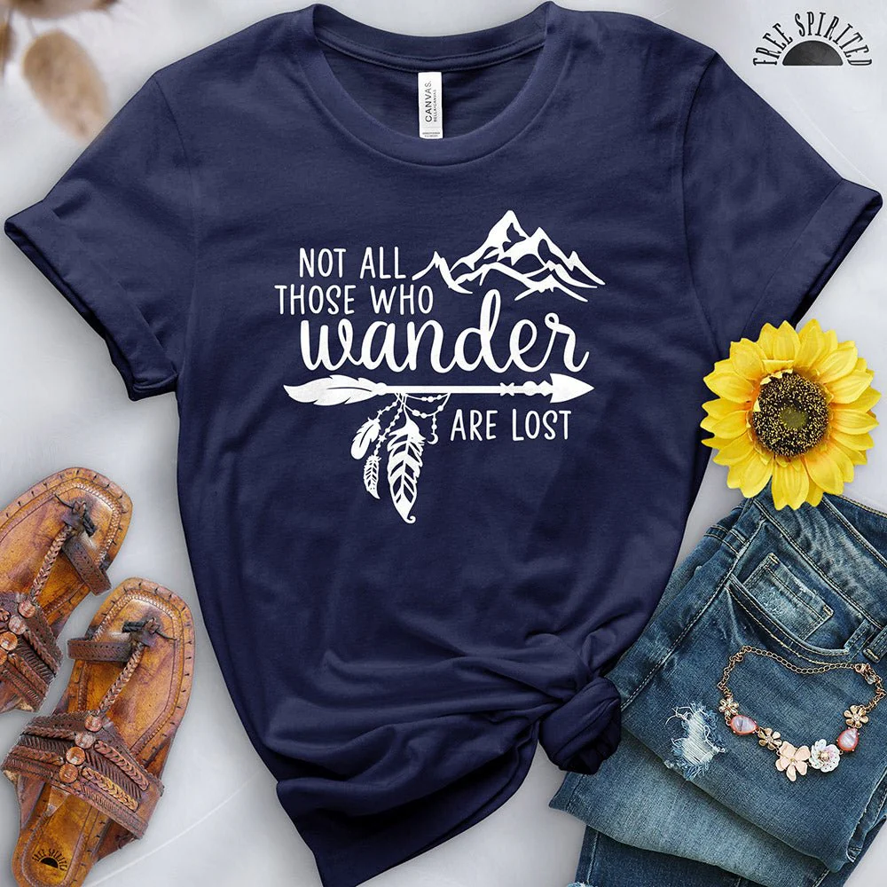 Not All Those Who Wander Tee - Image 16