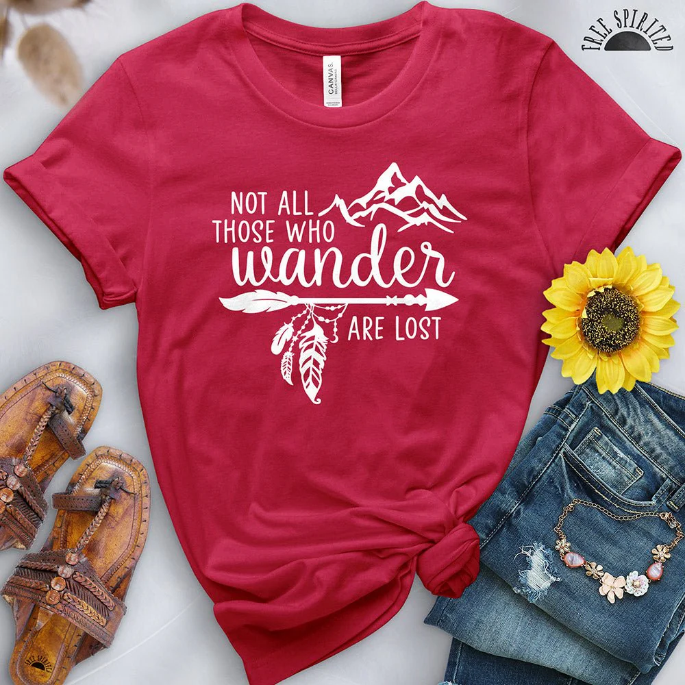 Not All Those Who Wander Tee - Image 2