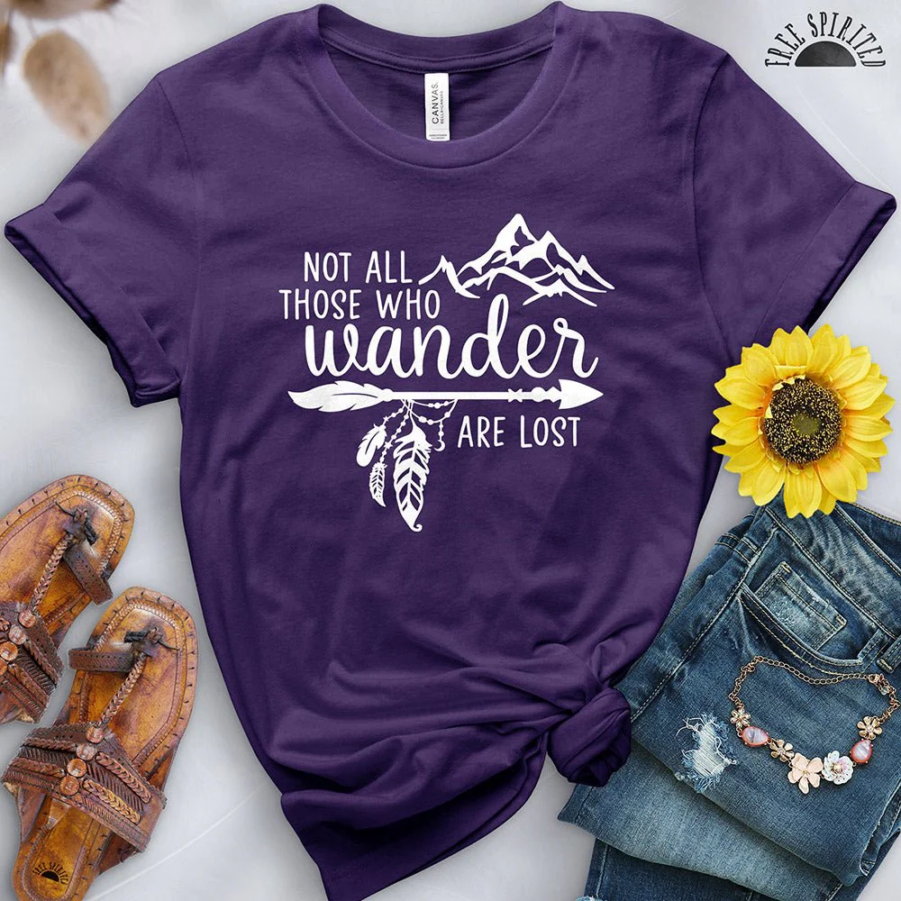 Not All Those Who Wander Tee - Image 3