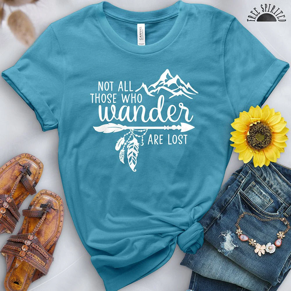 Not All Those Who Wander Tee - Image 4