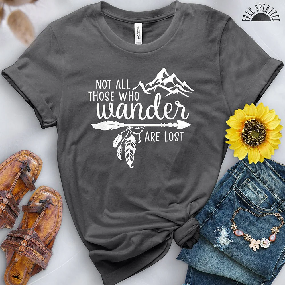 Not All Those Who Wander Tee - Image 5