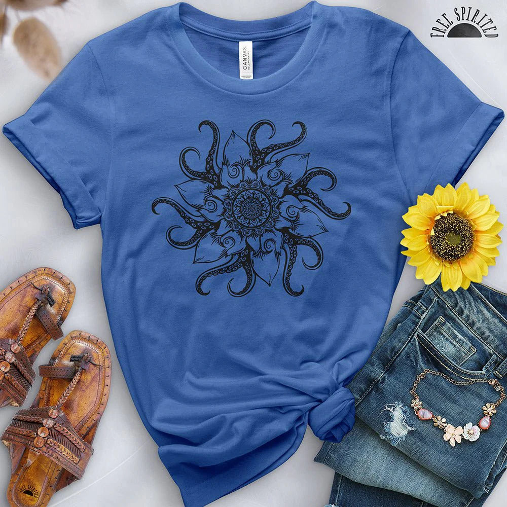 Octopus Mandala Tee - Image 2