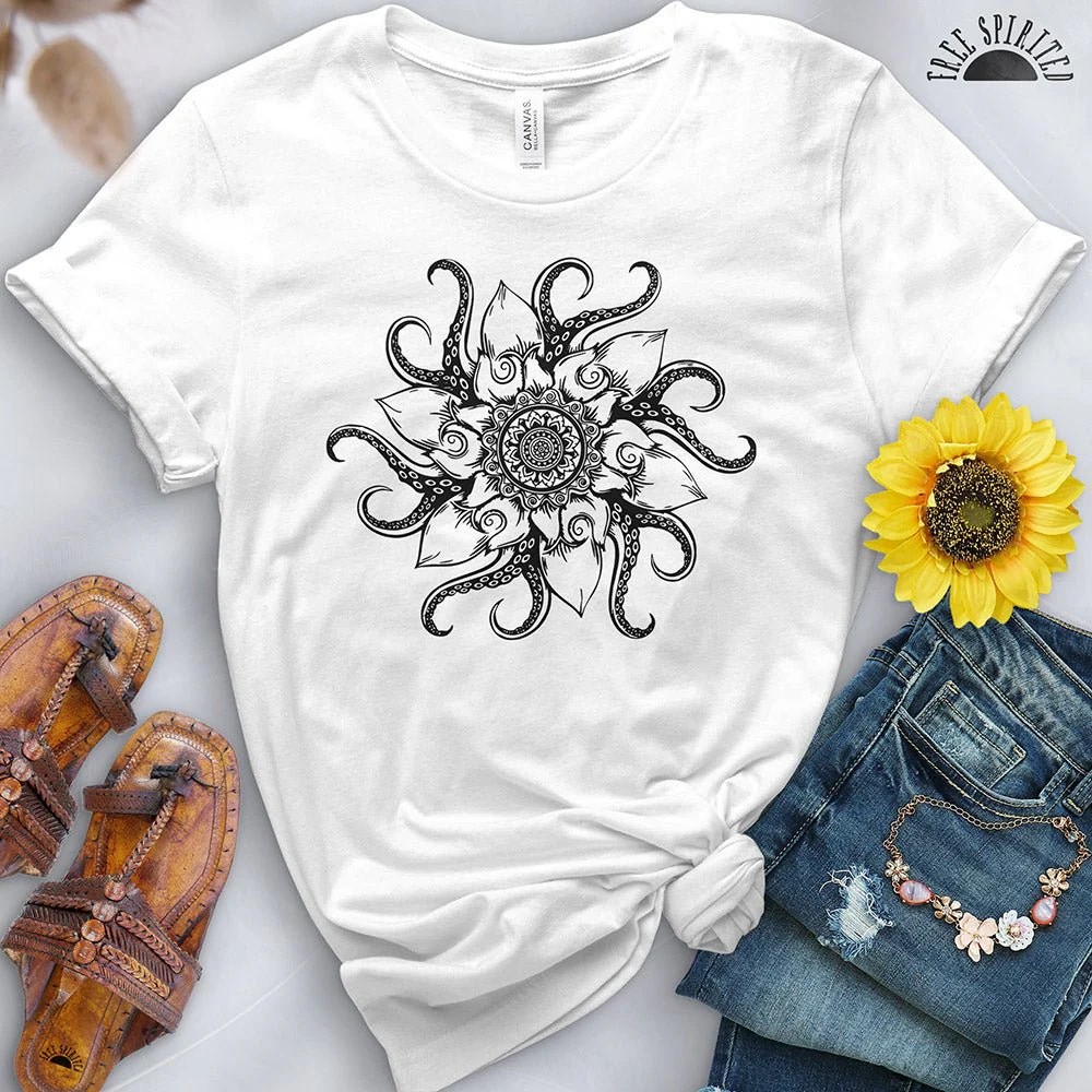 Octopus Mandala Tee - Image 3