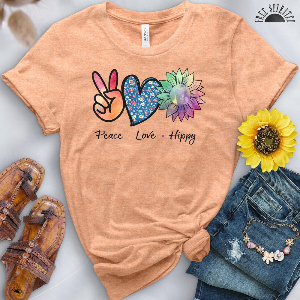 Peace Love Hippy Tee - Image 10