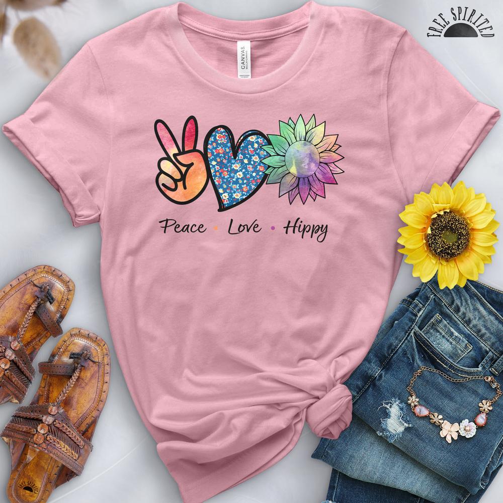 Peace Love Hippy Tee - Image 14