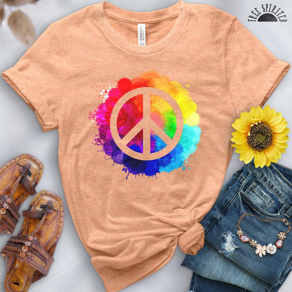 Peace Sign World Peace Tee - Image 13