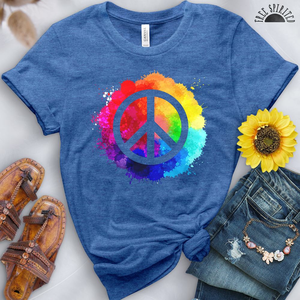 Peace Sign World Peace Tee - Image 14