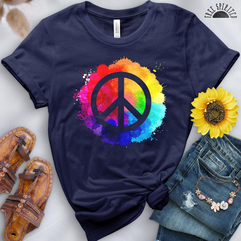 Peace Sign World Peace Tee - Image 15