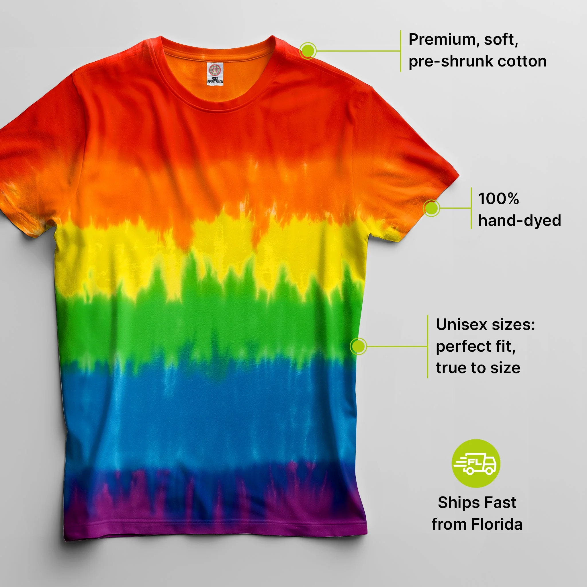 Pride Premium Hand-Dyed Comfort Shirt - Image 2