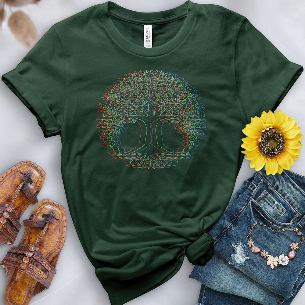 Psychedelic Tree of Life Tee - Image 4