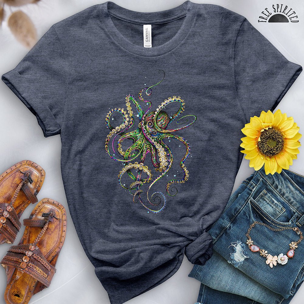 Psychedelic Octopus Tee - Image 10