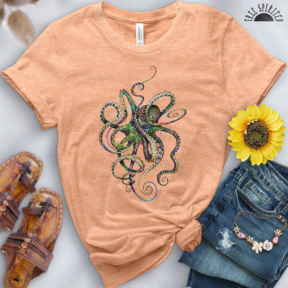 Psychedelic Octopus Tee - Image 12