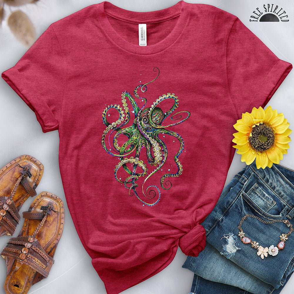 Psychedelic Octopus Tee - Image 13