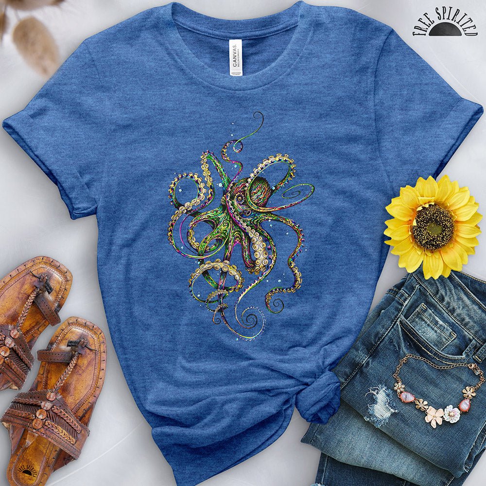 Psychedelic Octopus Tee - Image 14
