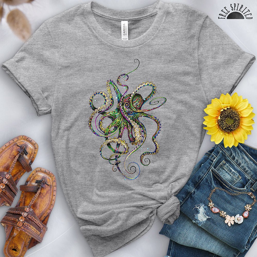 Psychedelic Octopus Tee - Image 4