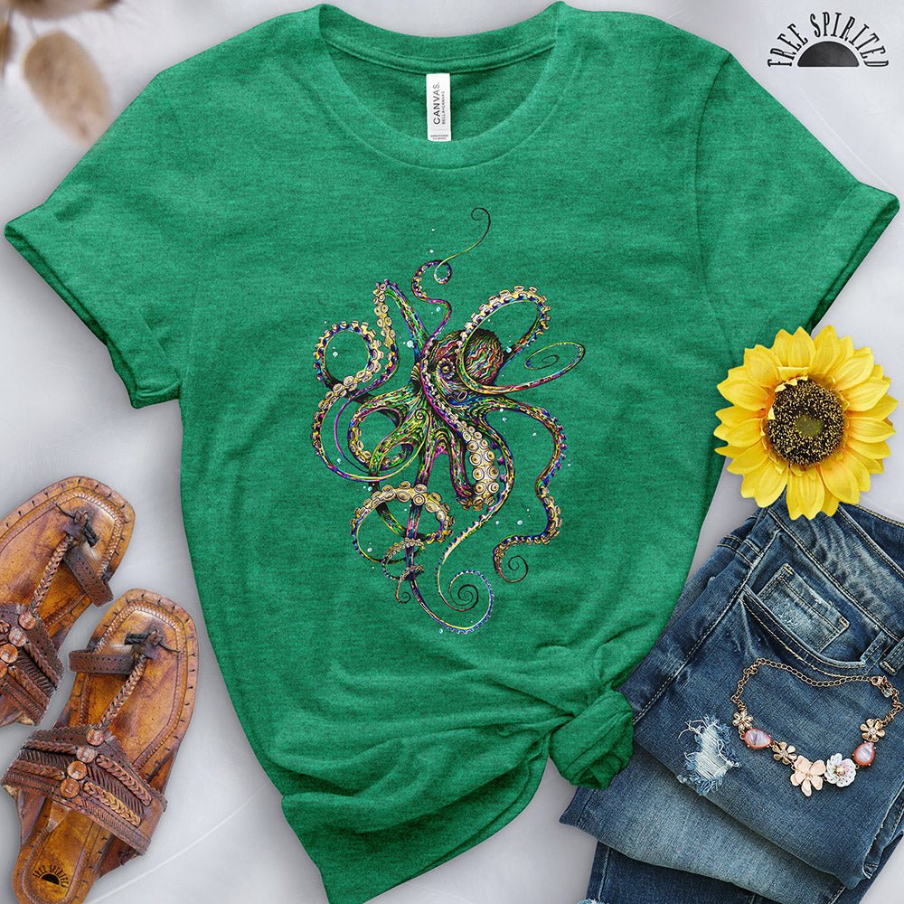 Psychedelic Octopus Tee - Image 8