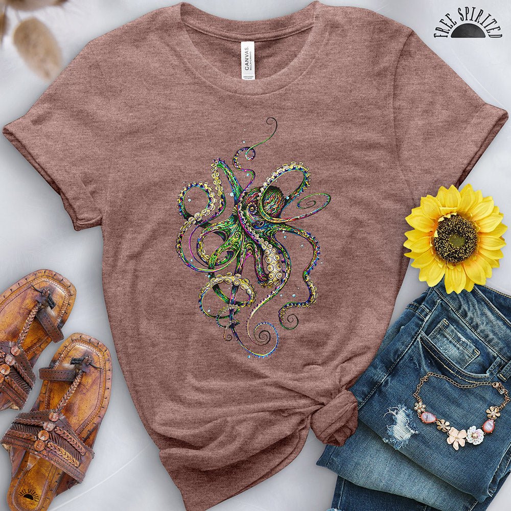 Psychedelic Octopus Tee - Image 9