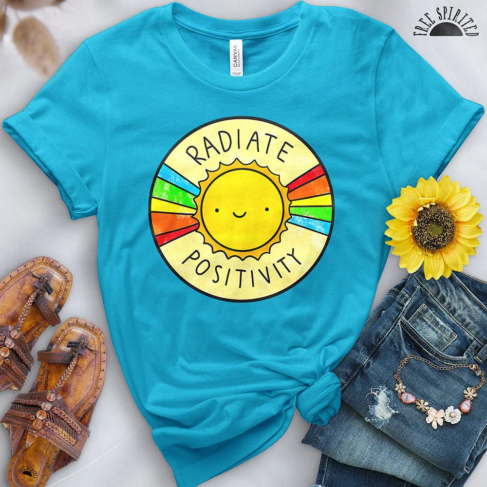 Radiate Positivity Tee - Image 7