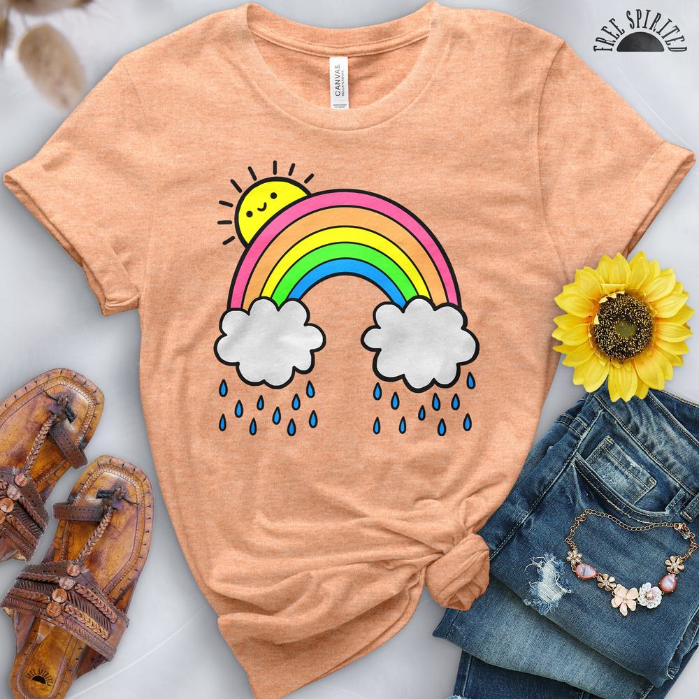 Rainbow Above the Clouds Tee - Image 10
