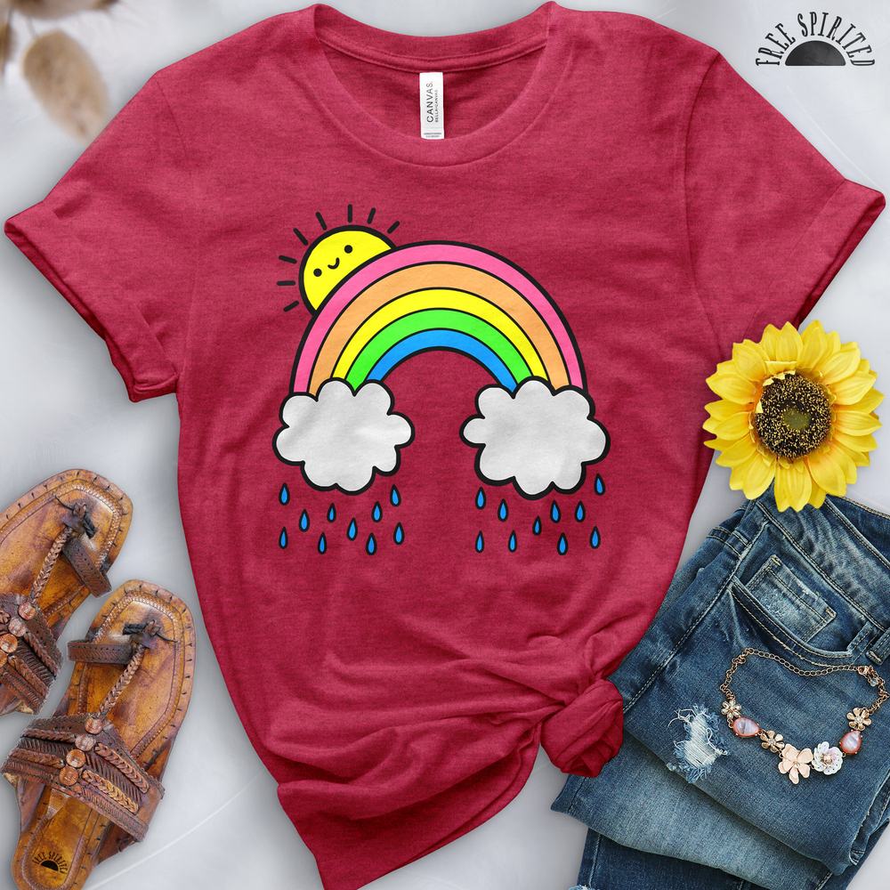 Rainbow Above the Clouds Tee - Image 11