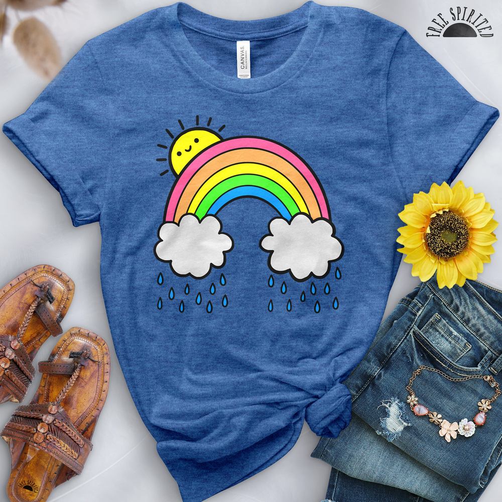 Rainbow Above the Clouds Tee - Image 12