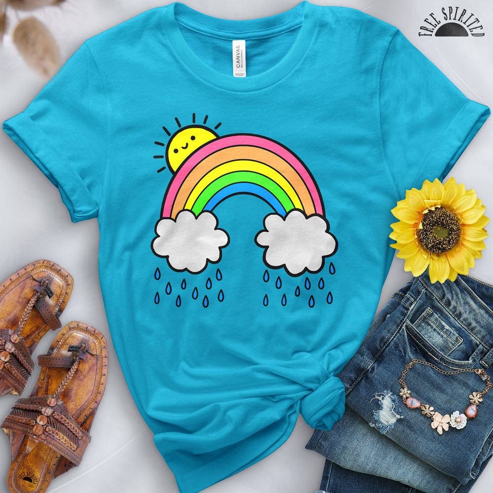 Rainbow Above the Clouds Tee - Image 2