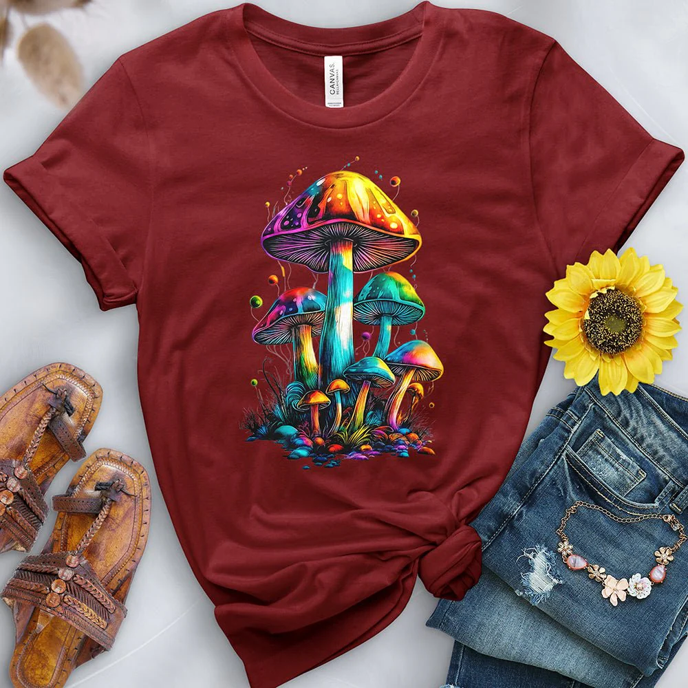 Mystical Mushrooms Tee - Image 3