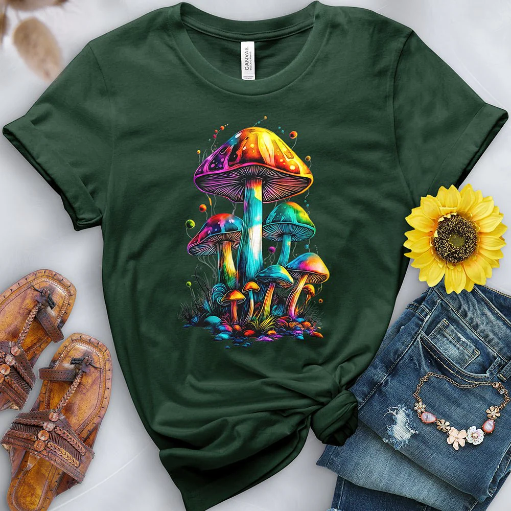Mystical Mushrooms Tee - Image 5