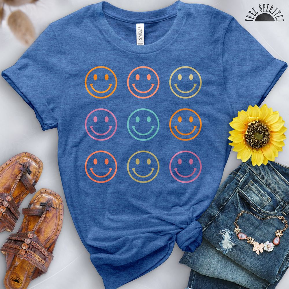 Smiley Faces Tee - Image 10