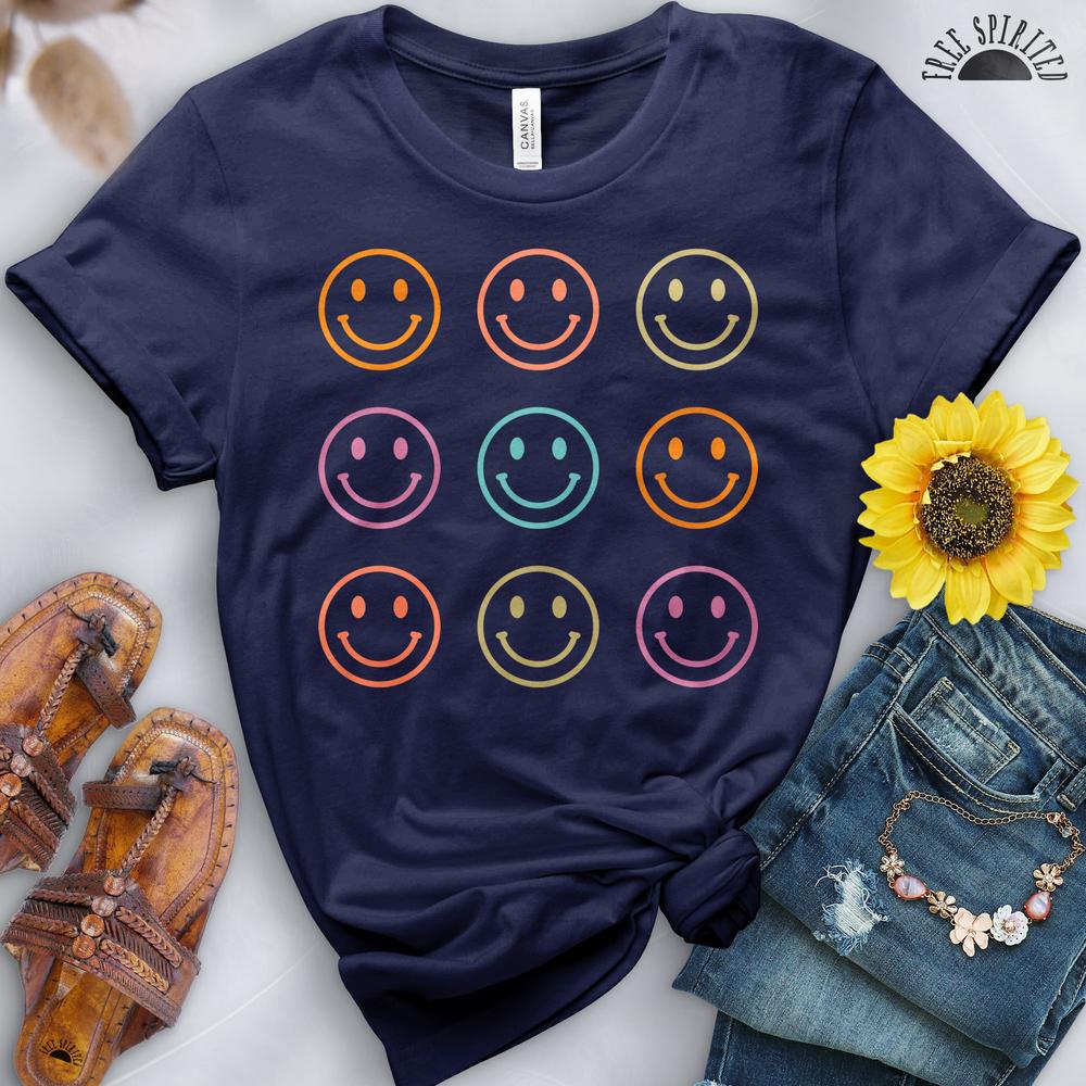 Smiley Faces Tee - Image 11