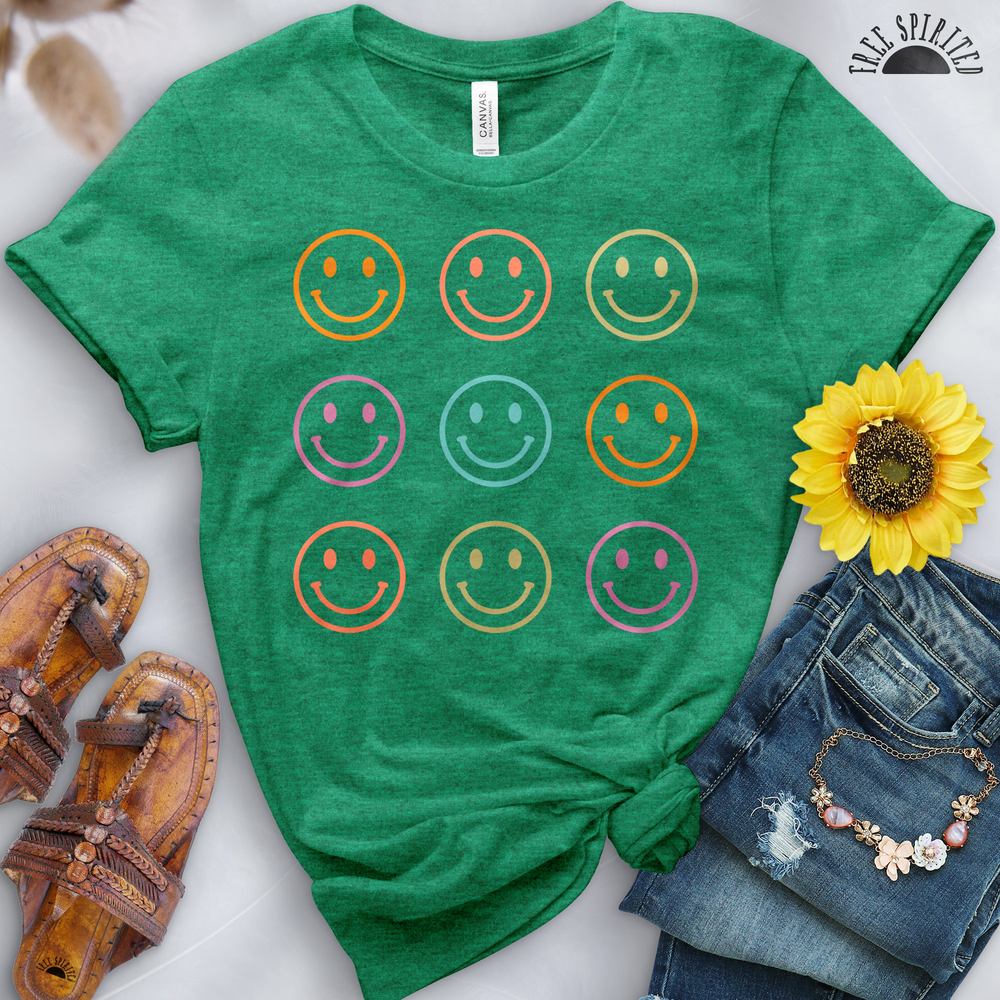 Smiley Faces Tee - Image 7