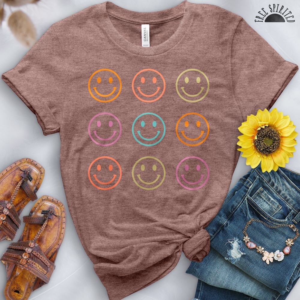 Smiley Faces Tee - Image 8