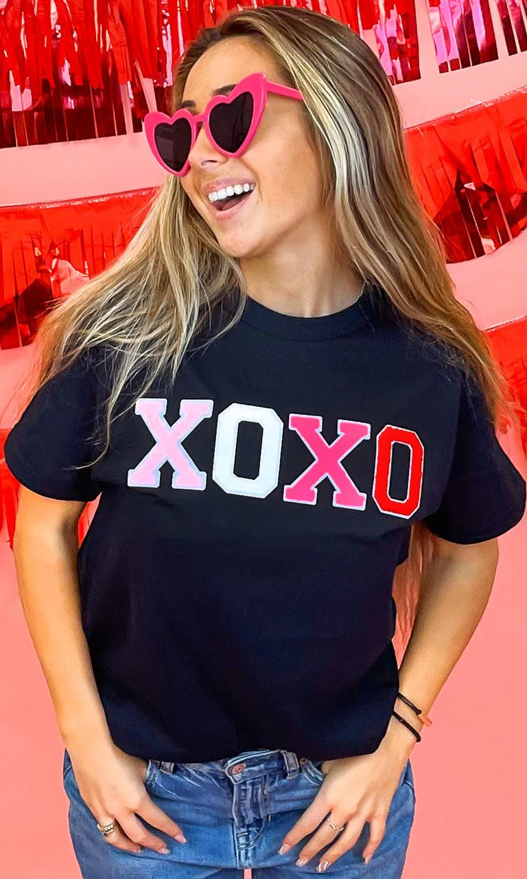 Soft Chenille XOXO T-Shirt - Image 8