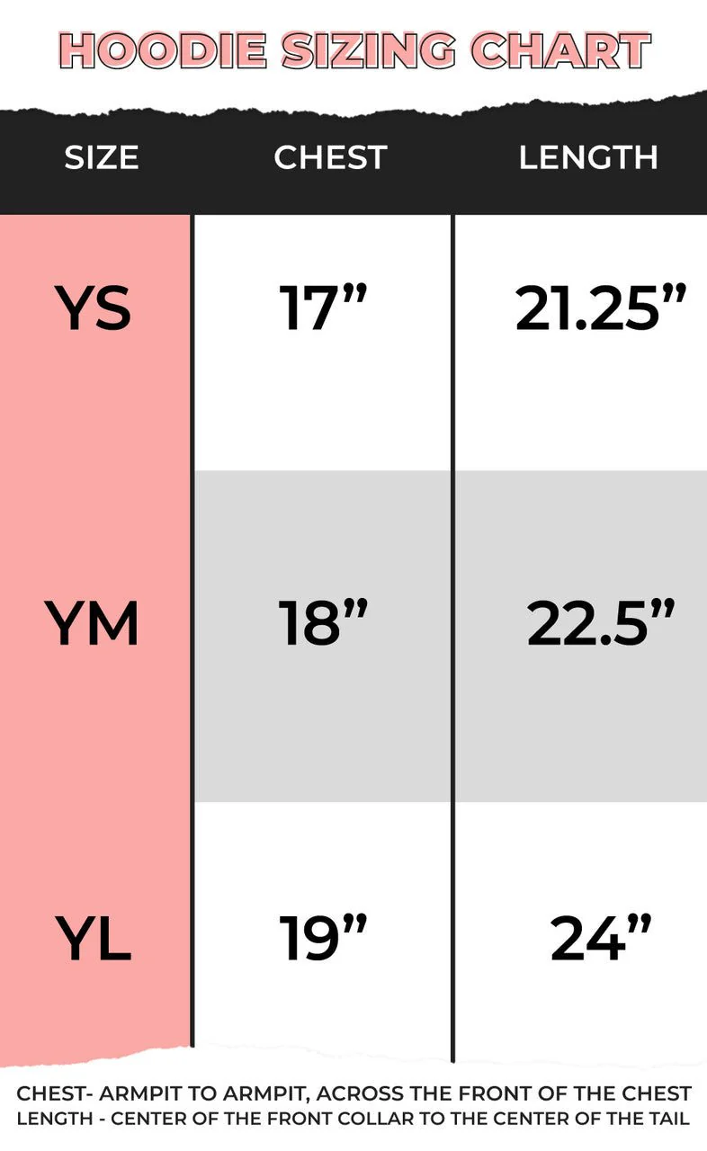 Soft Chenille XOXO Youth Hoodie - Image 5