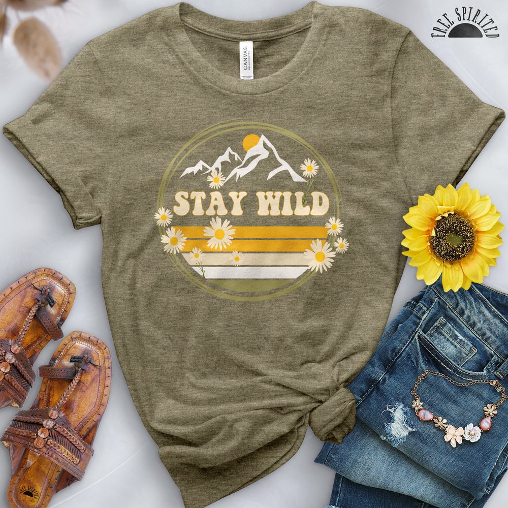 Stay Wild Mountain Tee - Image 10