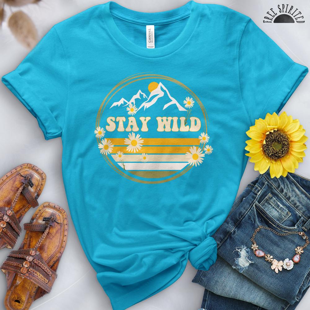 Stay Wild Mountain Tee - Image 3