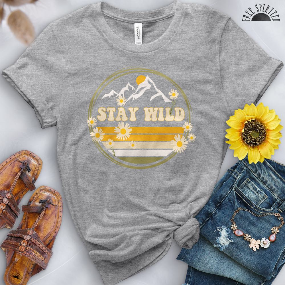 Stay Wild Mountain Tee - Image 4